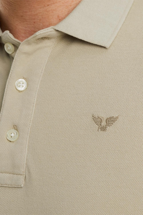 PME legend short sleeve polo pique garment dy